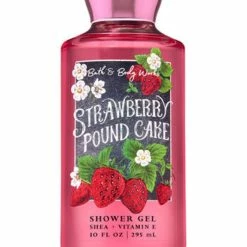 Bath & Body Works Bath And Body Works Strawberry Pound Cake Shower Gel Wash 10 Ounce