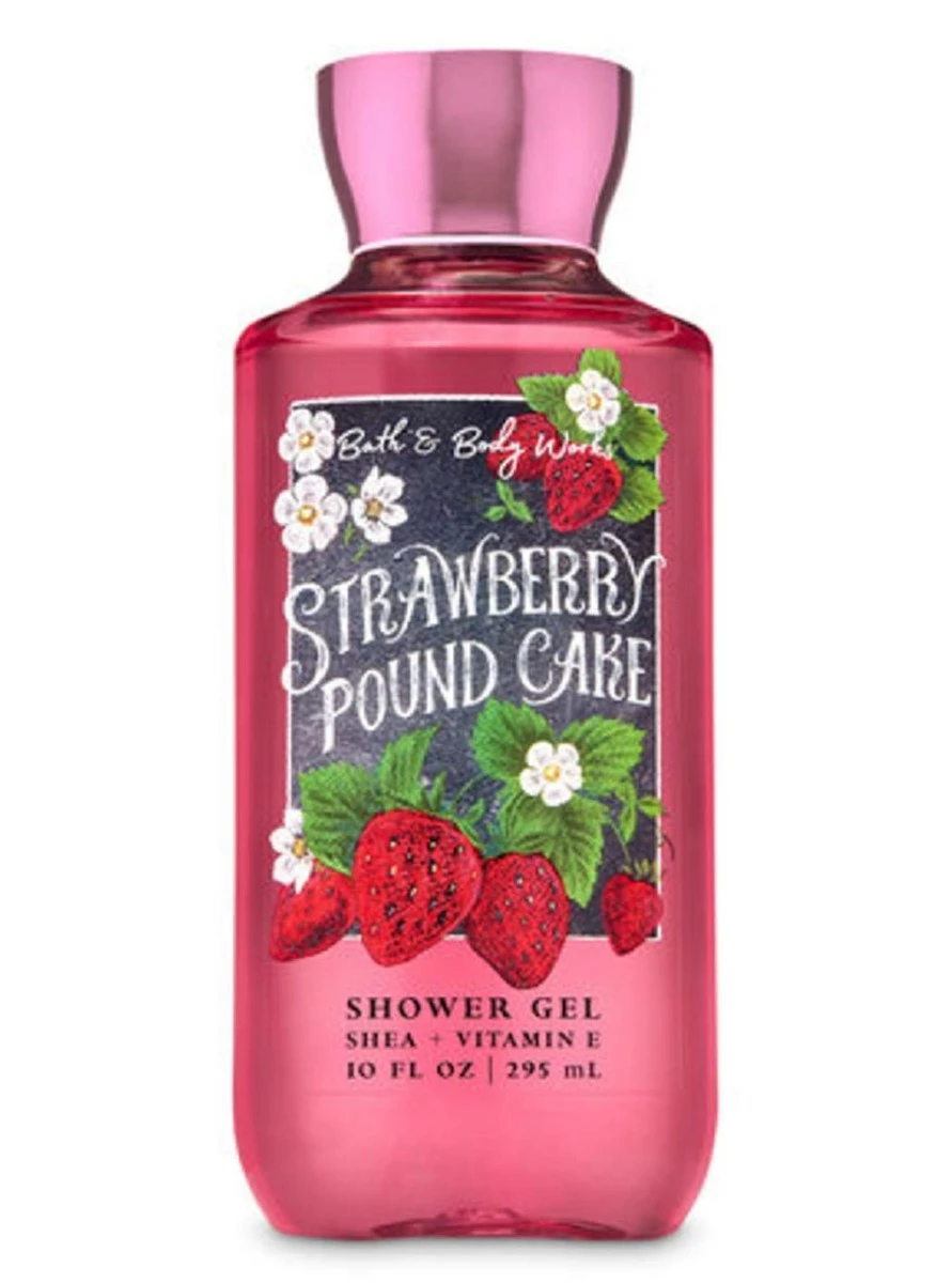 Bath & Body Works Bath And Body Works Strawberry Pound Cake Shower Gel Wash 10 Ounce 3 Bath & Body Works Bath And Body Works Strawberry Pound Cake Shower Gel Wash 10 Ounce