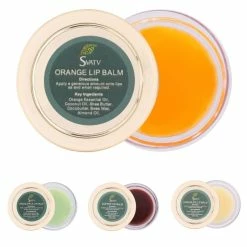 SVATV Assorted Lip Balm Pack Of X4 With Chocolate, Coffee, Orange & Green Apple Flavours To Repair, Hydrating Dry Or Chapped Lips, Best Moisturizing Lip Balm For Men & Women 15g -Moisturizers Sales uhjg86my7zoholm2n0er87kvnyx4