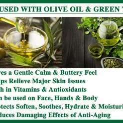 Olivia Care Store Olivia Care Premium Bath & Body Bar Soap | Organic, Vegan & Natural | Olive Oil | Repairs, Hydrates, Moisturizes & Deep Cleans | Repair Dry Skin | Sustainable Palm Oil | Made In USA | 8 OZ - GREEN TEA 10 Olivia Care Store Olivia Care Premium Bath & Body Bar Soap | Organic, Vegan & Natural | Olive Oil | Repairs, Hydrates, Moisturizes & Deep Cleans | Repair Dry Skin | Sustainable Palm Oil | Made In USA | 8 OZ - GREEN TEA -Moisturizers Sales upzvk3coe7jtl8gag9n4jkj31nrp