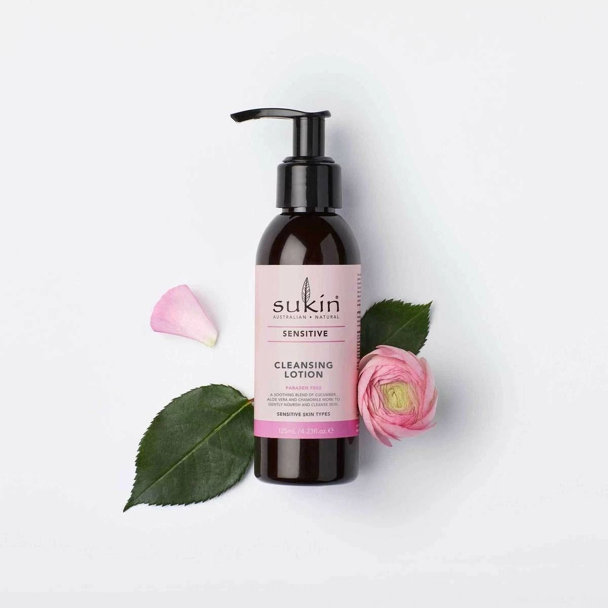 Sukin Sensitive Skin Cleansing Lotion, 4.23 Ounces 4 Sukin Sensitive Skin Cleansing Lotion, 4.23 Ounces - Image 2