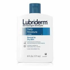 Lubriderm® Lubriderm Daily Moisture Lotion, Normal To Dry Skin, 6 Oz, 2 Pk