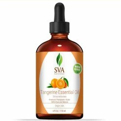 SVA Organics Tangerine Essential Oil 4 Oz 100% Pure Natural Therapeutic Grade Undiluted Steam Distilled Oil With Dropper -Moisturizers Sales uulsdwtsjyebtz42ycl0elimvvsu