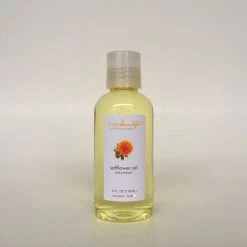 Soapeauty SAFFLOWER OIL ORGANIC HIGH OLEIC COLD PRESSED NATURAL 100% PURE 4 OZ TO 1 GALLON (64 OZ)
