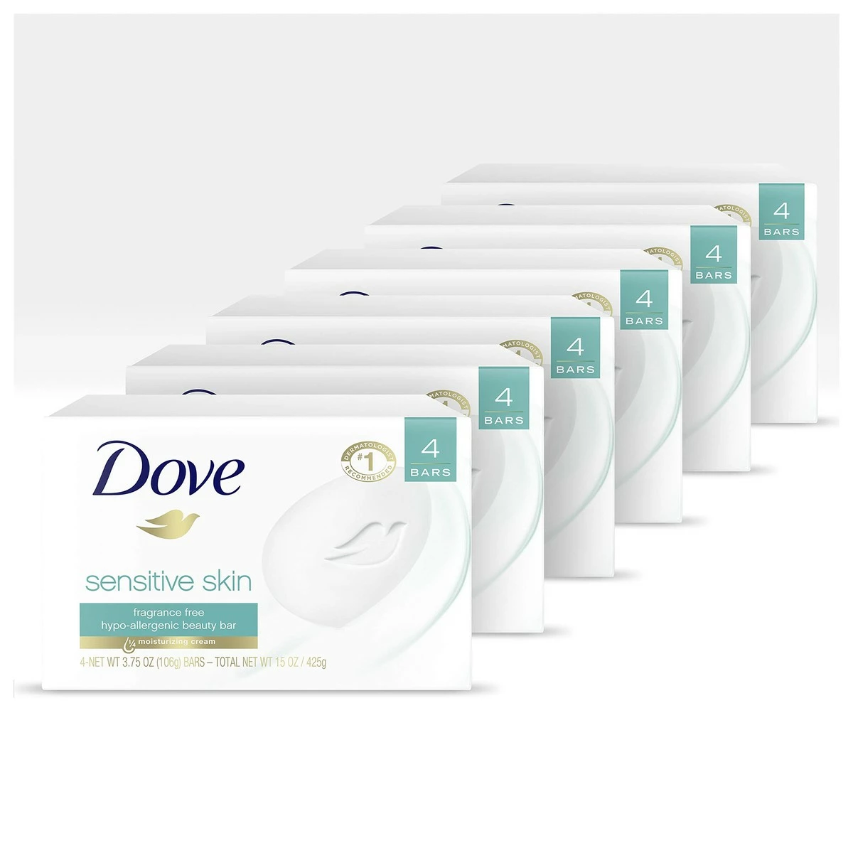 Dove Store Dove Moisturizing Beauty Bar For Softer Skin, Fragrance-Free, Hypoallergenic Beauty Bar Sensitive Skin Effectively Washes Away Bacteria While Nourishing Your Skin 3.75 Oz 4 Bars, Pack Of 6 3 Dove Store Dove Moisturizing Beauty Bar For Softer Skin, Fragrance-Free, Hypoallergenic Beauty Bar Sensitive Skin Effectively Washes Away Bacteria While Nourishing Your Skin 3.75 Oz 4 Bars, Pack Of 6