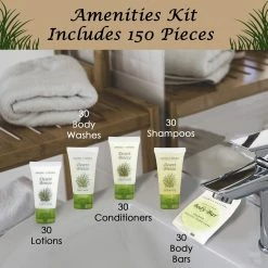 Terra Pure Desert Breeze Hotel Soaps And Toiletries Bulk Set | 1-Shoppe All-In-Kit Amenities For Hotels | 1oz Hotel Shampoo & Conditioner, Body Wash, Body Lotion & Bar Soap | Travel Size Toiletries 150 Pieces 10 Terra Pure Desert Breeze Hotel Soaps And Toiletries Bulk Set | 1-Shoppe All-In-Kit Amenities For Hotels | 1oz Hotel Shampoo & Conditioner, Body Wash, Body Lotion & Bar Soap | Travel Size Toiletries 150 Pieces -Moisturizers Sales uz683t9sl47cm82rzy6b98hv3jir