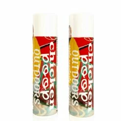 Simone Chickenbone Store Chicken Poop Lip Balm Simone Chickenbone Outdoors Duo Moisturizer With SPF 30 For Dry Chapped Lips, 0.15 Oz, Pack Of 2