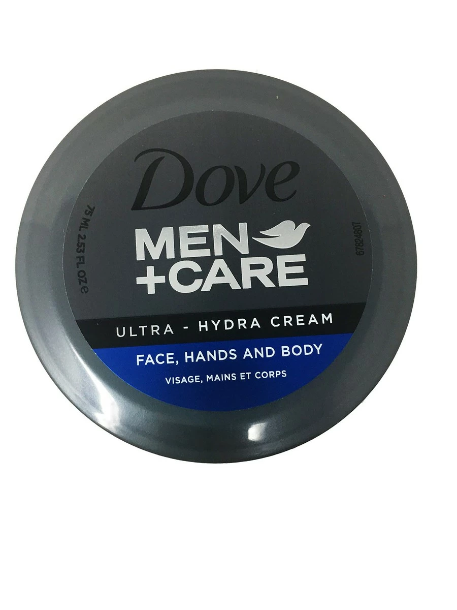 Dove Men+Care Ultra-Hydra Cream With 24 Hour Moisturization, 2.53 FL OZ (Pack Of 5) 4 Dove Men+Care Ultra-Hydra Cream With 24 Hour Moisturization, 2.53 FL OZ (Pack Of 5) - Image 2