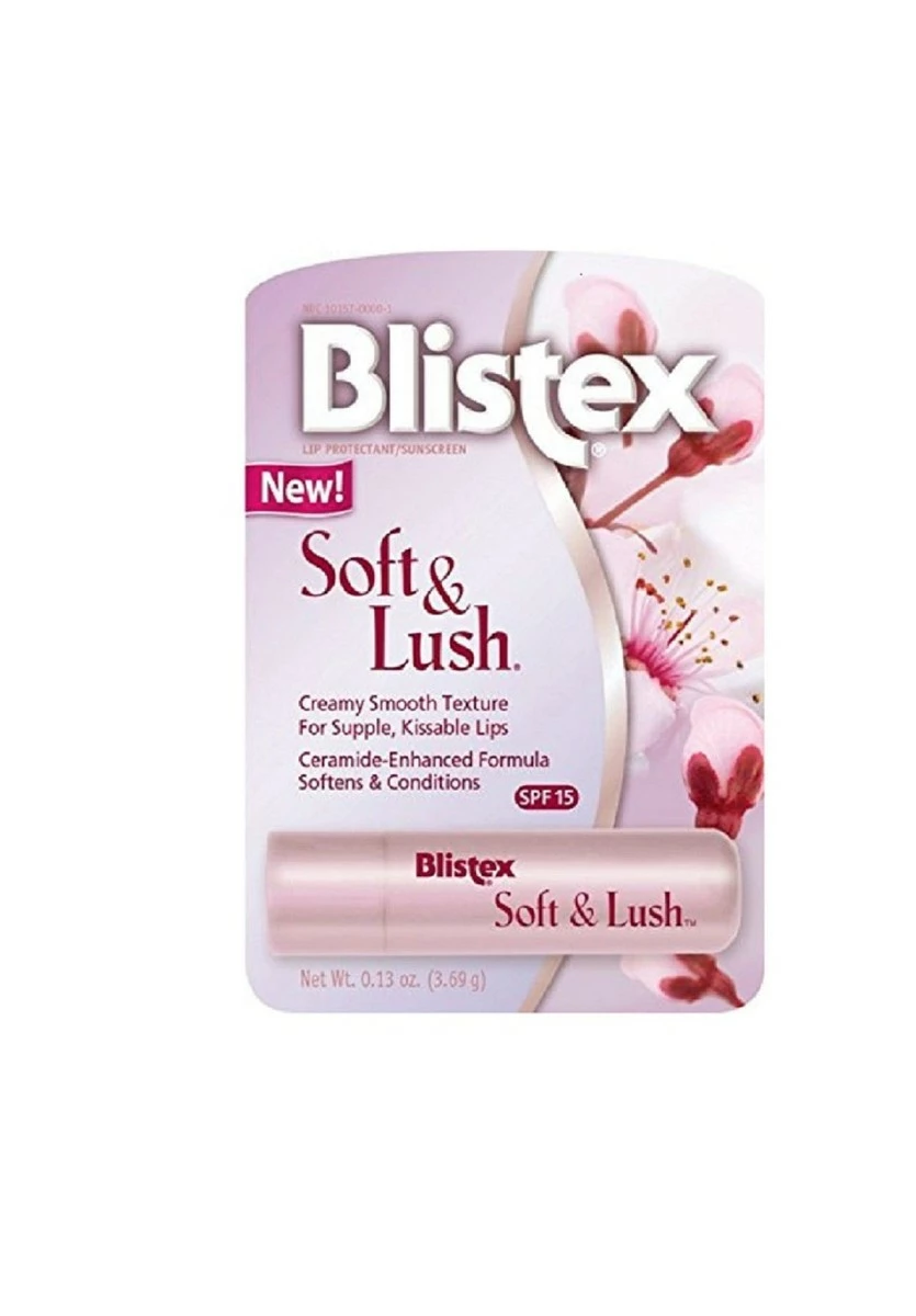 Blistex® Blistex Soft & Lush Lip Balm, SPF 15 0.13 Oz (Pack Of 2) 4 Blistex® Blistex Soft & Lush Lip Balm, SPF 15 0.13 Oz (Pack Of 2) - Image 2