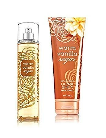 Bath & Body Works Warm Vanilla Sugar Gift Set - Body Cream & Fragrance Mist 3 Bath & Body Works Warm Vanilla Sugar Gift Set - Body Cream & Fragrance Mist