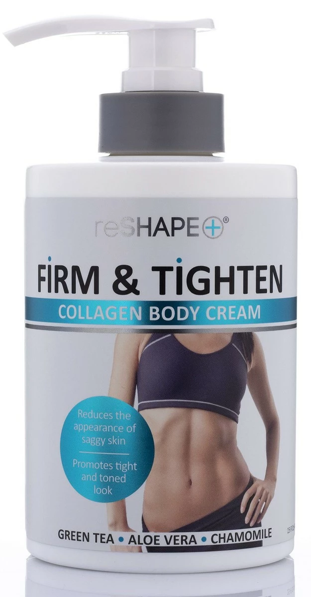Reshape+ Store Collagen Body Cream Moisturizing, Tightening Cellulite Cream Improves Elasticity, Plumps Sagging Skin (Two - 15oz) 4 Reshape+ Store Collagen Body Cream Moisturizing, Tightening Cellulite Cream Improves Elasticity, Plumps Sagging Skin (Two - 15oz) - Image 2