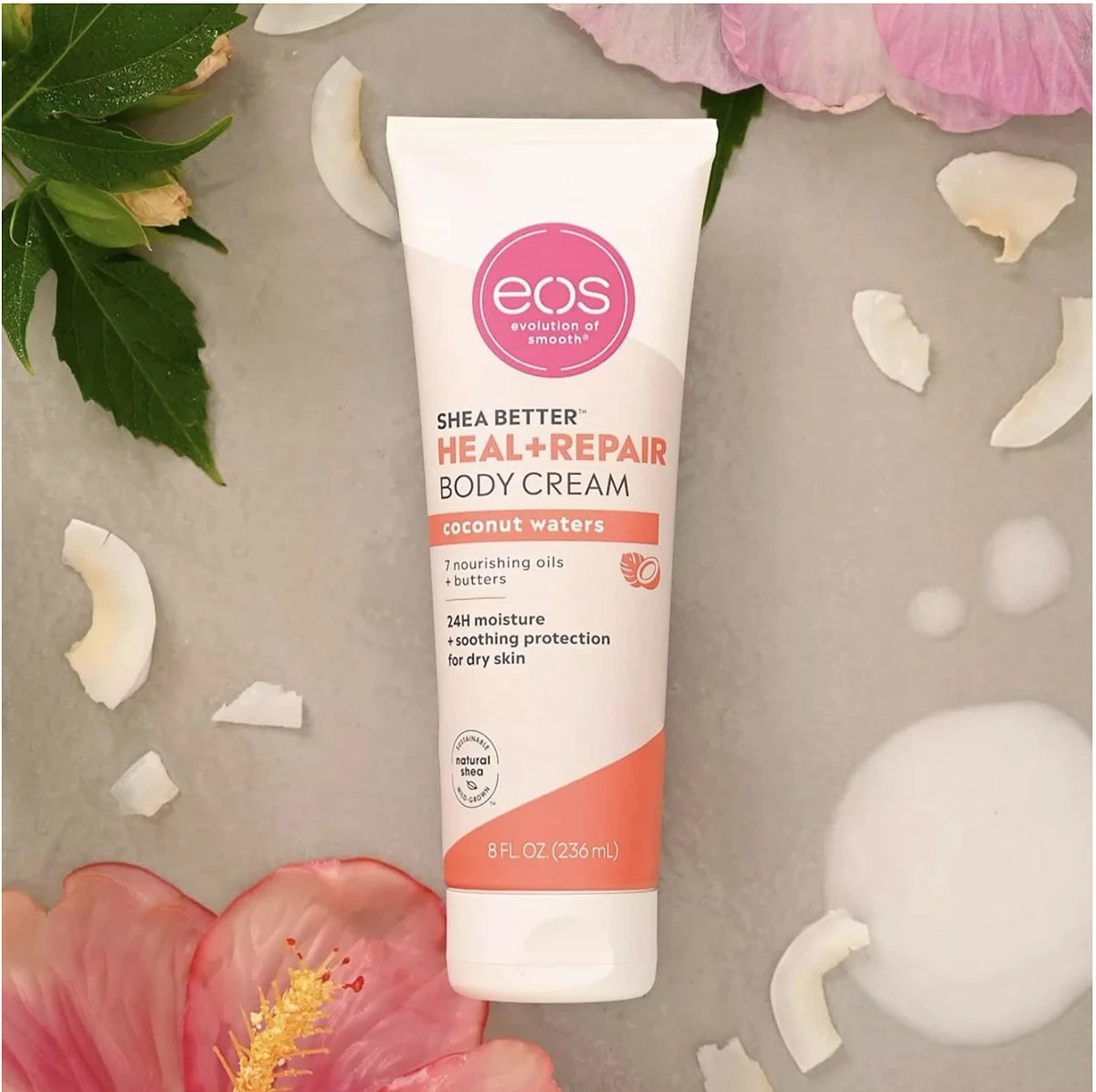 Eos Store Eos Shea Better Body Cream - Coconut Water | Natural Body Lotion And Skin Care | 24 Hour Hydration With Shea Butter & Oil | 8 Oz 6 Eos Store Eos Shea Better Body Cream - Coconut Water | Natural Body Lotion And Skin Care | 24 Hour Hydration With Shea Butter & Oil | 8 Oz - Image 4