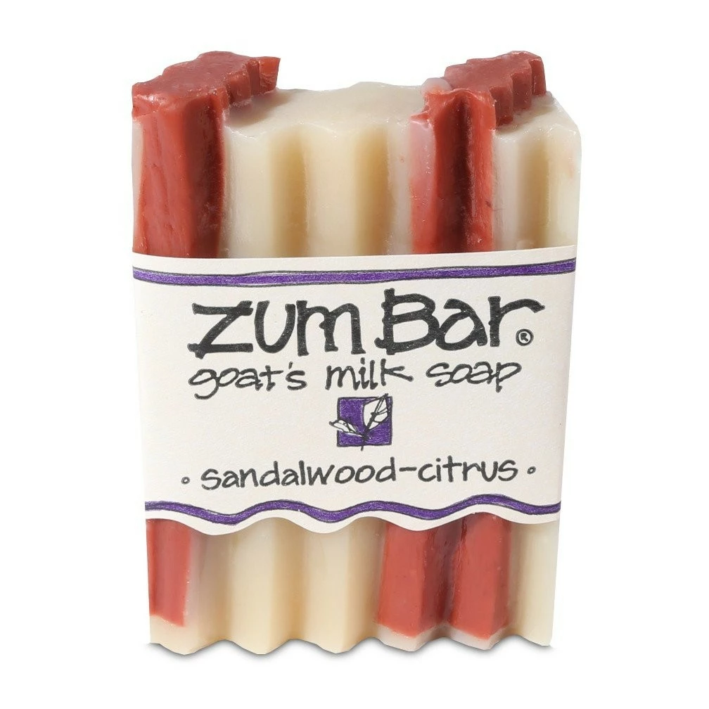 Indigo Wild: Zum Bar Goat's Milk Soap Bar, Sandalwood Citrus 3 Oz (3 Pack) 6 Indigo Wild: Zum Bar Goat's Milk Soap Bar, Sandalwood Citrus 3 Oz (3 Pack) - Image 4