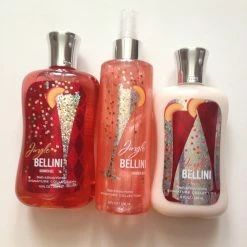 Bath And Body Works Bath & Body Works Jingle Bellini Shower Gel, Lotion & Shimmer Mist Trio