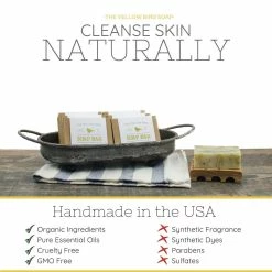 The Yellow Bird Store Peppermint & Tea Tree Soap Bar. Natural Soap For Acne, Athlete's Foot, Ringworm, Jock Itch. Organic Body & Face Wash For Men And Women -Moisturizers Sales vxdrha1xbdw09t8verjl0ohh2zws