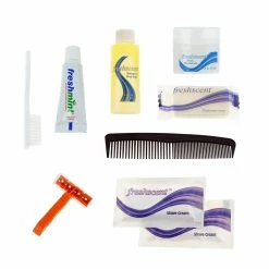 Moda West 24 Kits - Bulk Case Of Wholesale Deluxe Hygiene & Toiletries For Men, Women, Travel, Charity