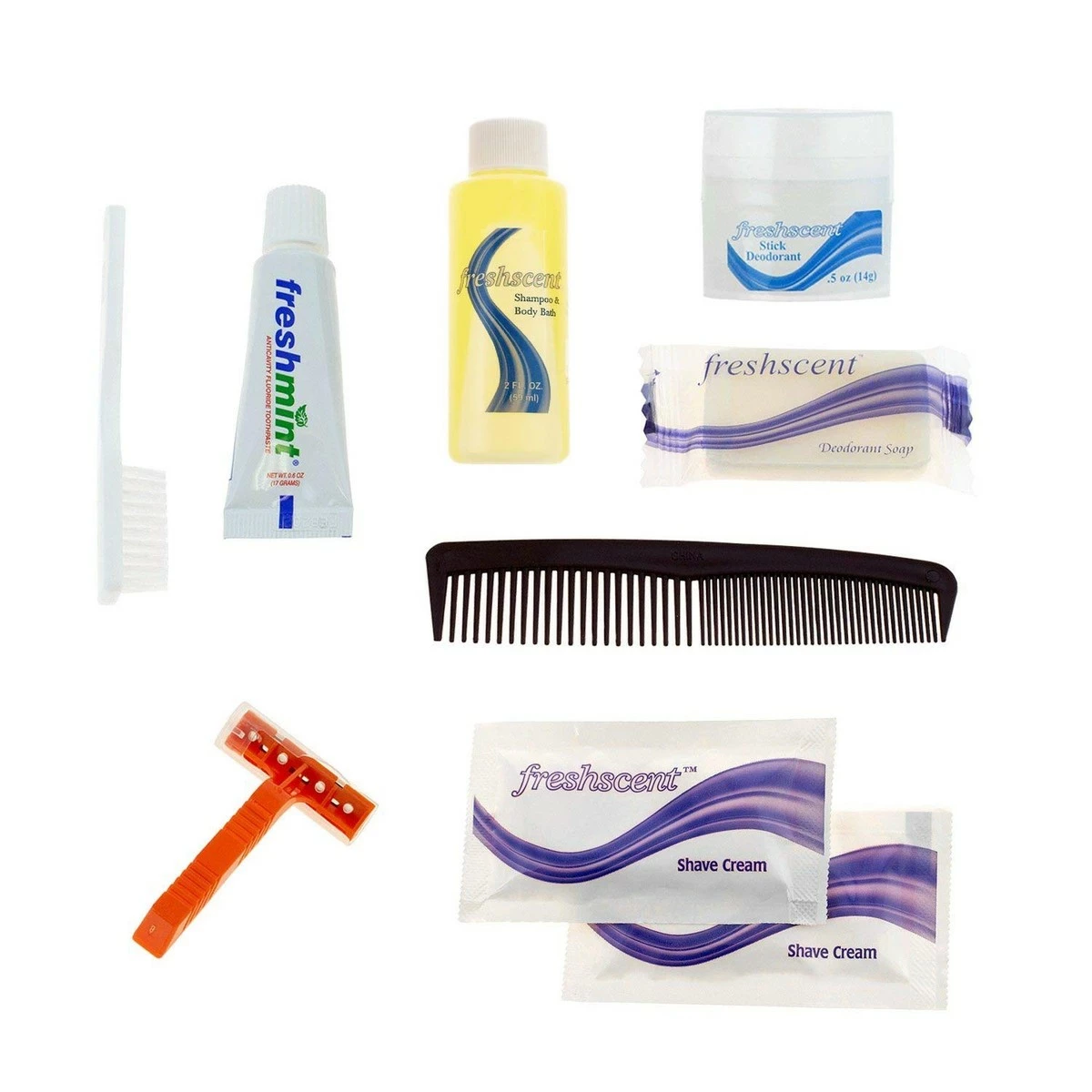 Moda West 24 Kits - Bulk Case Of Wholesale Deluxe Hygiene & Toiletries For Men, Women, Travel, Charity 3 Moda West 24 Kits - Bulk Case Of Wholesale Deluxe Hygiene & Toiletries For Men, Women, Travel, Charity