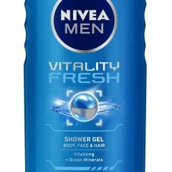 NIVEA Store Nivea For Men Vitality Fresh Shower Gel, 250ml -Moisturizers Sales vzmexzua08kukz6wpdx5090yhhuj