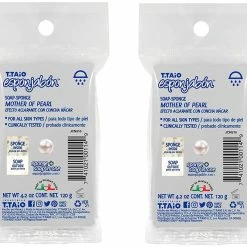 T.Taio Esponjabon Sponge Soap Concha Nacar (New Temporary Clear Polybag Packing) (2 Pack)