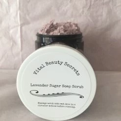Vital Beauty Secrets - Sugar Scrub Soap (3 In 1) With Organic Cocoa Butter - Cleans, Exfoliates, Smooths And Moisturizes (6oz) (Lavender Essential Oil) 7 Vital Beauty Secrets - Sugar Scrub Soap (3 In 1) With Organic Cocoa Butter - Cleans, Exfoliates, Smooths And Moisturizes (6oz) (Lavender Essential Oil) -Moisturizers Sales wawpp0oljpxaj58hb2j4bttd8cxj