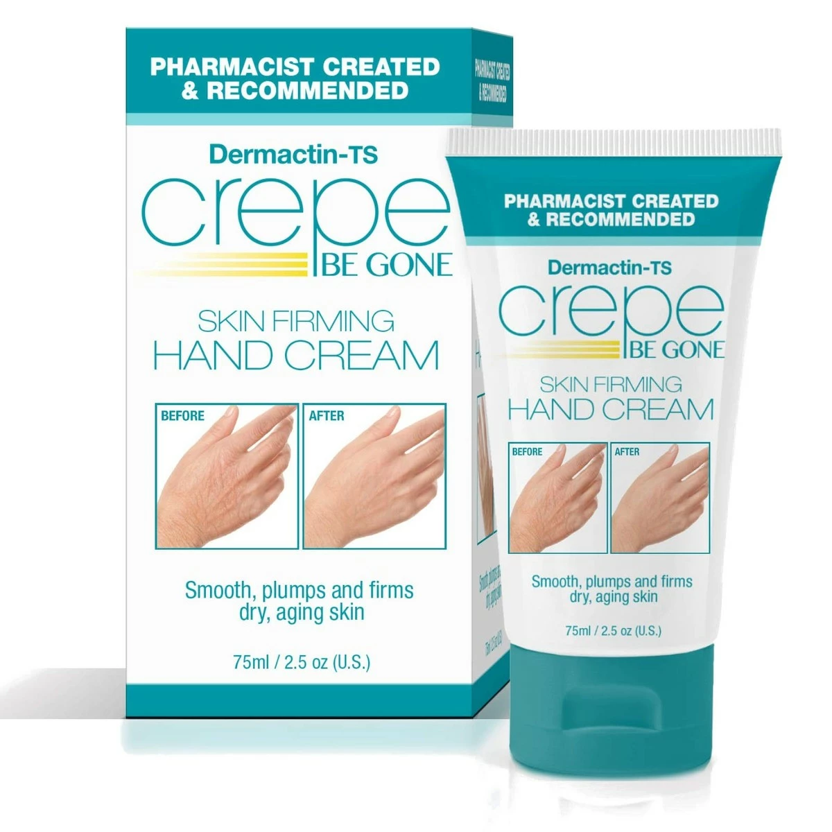 Dermactin Crepe Be Gone Skin Firming Hand Cream 2.5 Oz. 3 Dermactin Crepe Be Gone Skin Firming Hand Cream 2.5 Oz.