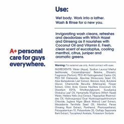 Huron - Men's Invigorating Body Wash. Skin Conditioning Lather Refreshes, Deodorizes And Nourishes. Energizing Aromatic Citrus Scent With Menthol And Eucalyptus. Sulfate-free.100% Vegan. 32 Oz (Jumbo) 13 Huron - Men's Invigorating Body Wash. Skin Conditioning Lather Refreshes, Deodorizes And Nourishes. Energizing Aromatic Citrus Scent With Menthol And Eucalyptus. Sulfate-free.100% Vegan. 32 Oz (Jumbo) -Moisturizers Sales wf2soxe4euec6j79sy0hp9vgs2g8