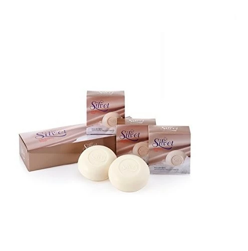 Silvet Sensitive Skin Body Wash Face Bar Soap Natural Extract Contain Silk Protein, Sericin, Chitosan, Jojoba Oil, Squalene Aloe Vera, Natural Vegetable Raw Material (Pack Of 3) 5 Silvet Sensitive Skin Body Wash Face Bar Soap Natural Extract Contain Silk Protein, Sericin, Chitosan, Jojoba Oil, Squalene Aloe Vera, Natural Vegetable Raw Material (Pack Of 3) - Image 3