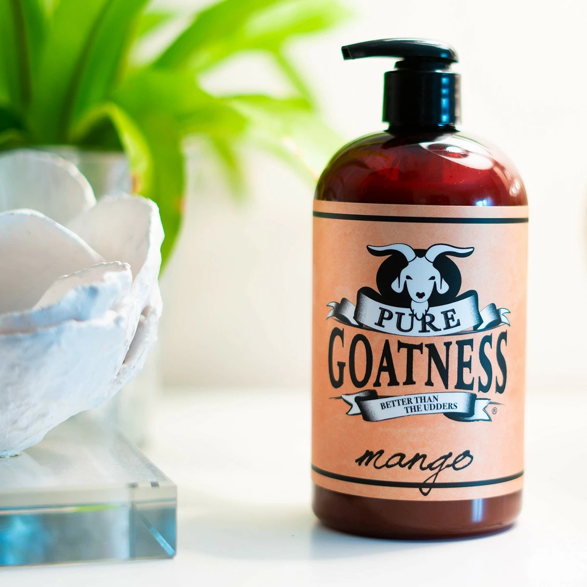 Pure Goatness Premium Goat Milk Lotion Natural Skincare Body Hand And Face Rejuvenating And Cleansing Moisturizer (Mango, 16oz) 4 Pure Goatness Premium Goat Milk Lotion Natural Skincare Body Hand And Face Rejuvenating And Cleansing Moisturizer (Mango, 16oz) - Image 2