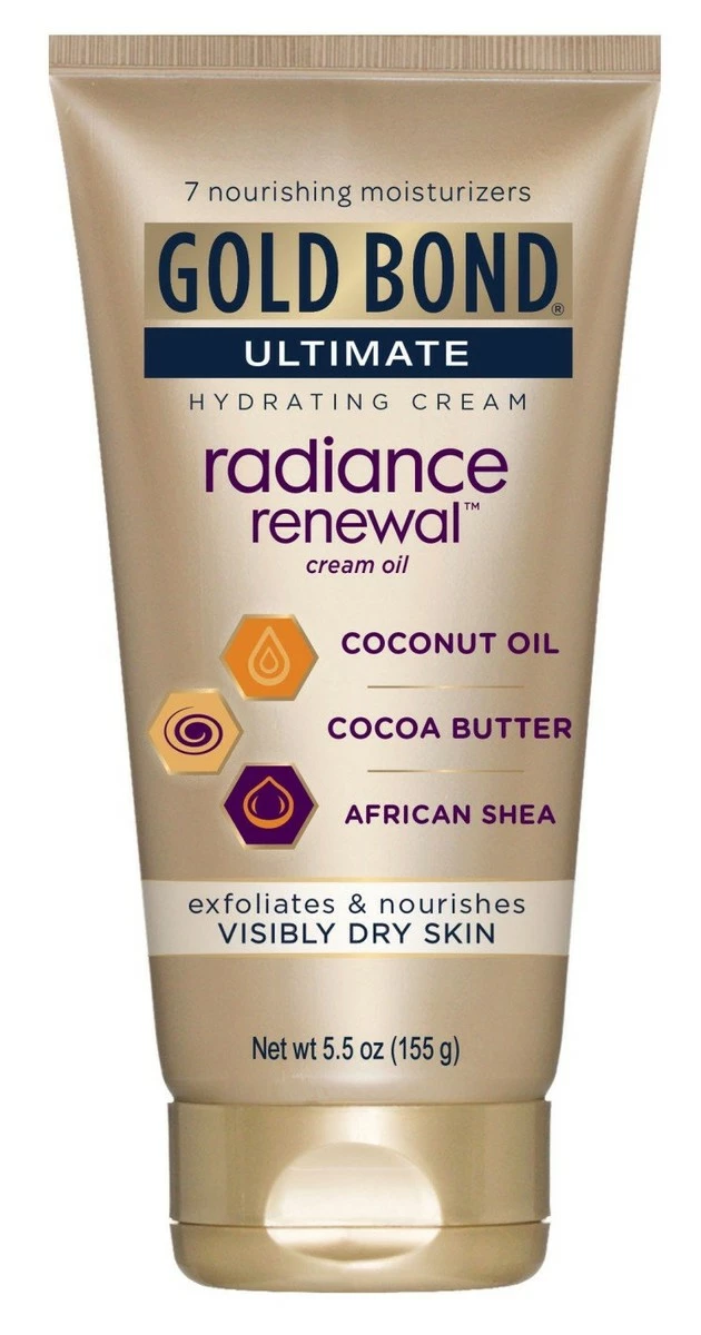 Gold Bond Store Gold Bond Ultimate Radiance Renewal Cream 5.5 Ounce Tube (162ml) (3 Pack) 3 Gold Bond Store Gold Bond Ultimate Radiance Renewal Cream 5.5 Ounce Tube (162ml) (3 Pack)