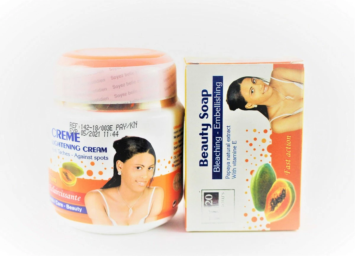 H20 JOURS PAPAYA LIGHTENING BODY CREAM300g AND SOAP250g FAST ACTION 3 H20 JOURS PAPAYA LIGHTENING BODY CREAM300g AND SOAP250g FAST ACTION