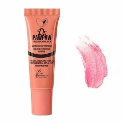Dr. PAWPAW ORIGINAL BALM Dr. PAWPAW Multi-Purpose Balm | No Fragrance Balm, For Lips, Skin, Hair, Cuticles, Nails, And Beauty Finishing | 10 ML (Peach Pink, 1 Pack)