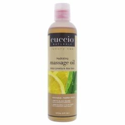 Cuccio Naturale Hydrating Massage Oil - Intense Moisturizing Treatment - Promotes Silky, Smooth Skin - Excellent Glide And Absorption - No Harmful Ingredients - White Limetta And Aloe Vera - 8 Oz