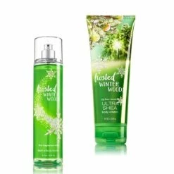 Bath & Body Works Bath And Body Works Frosted Winter Woods Fragrance Mist And Body Cream Set Winter 2015