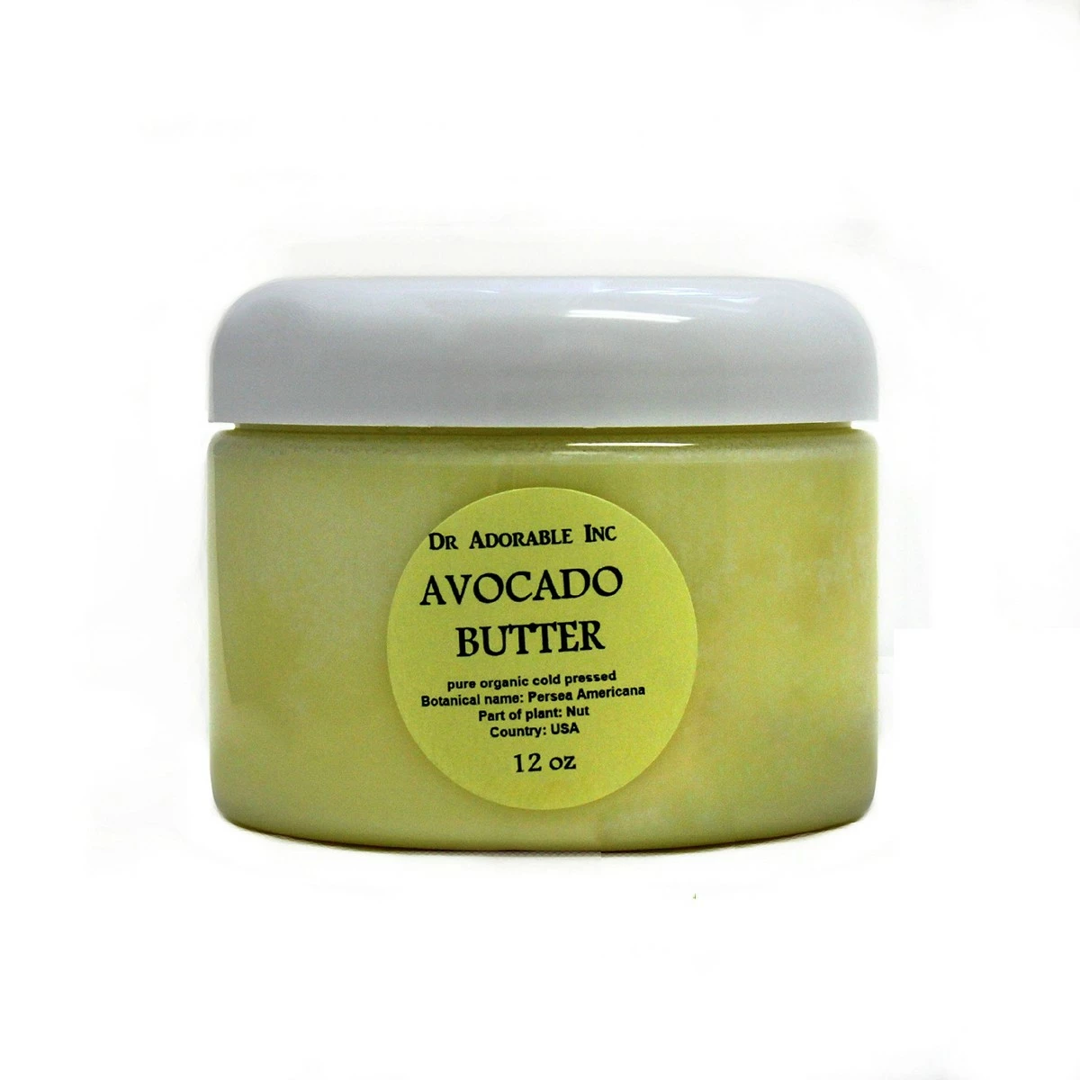 Dr Adorable Avocado Butter Pure Organic Refined Raw By Dr.Adorable 12 Oz 3 Dr Adorable Avocado Butter Pure Organic Refined Raw By Dr.Adorable 12 Oz