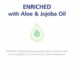 GOJO PROVON Ultimate Shampoo And Body Wash, Herbal Scent, 8 Fl Oz 2 -in -1 Luxurious Hair/Bodywash Squeeze Bottle (Pack Of 48) - 4227-48 5 GOJO PROVON Ultimate Shampoo And Body Wash, Herbal Scent, 8 Fl Oz 2 -in -1 Luxurious Hair/Bodywash Squeeze Bottle (Pack Of 48) - 4227-48 -Moisturizers Sales xc485k55atsumqmrz3oprgkuobl2