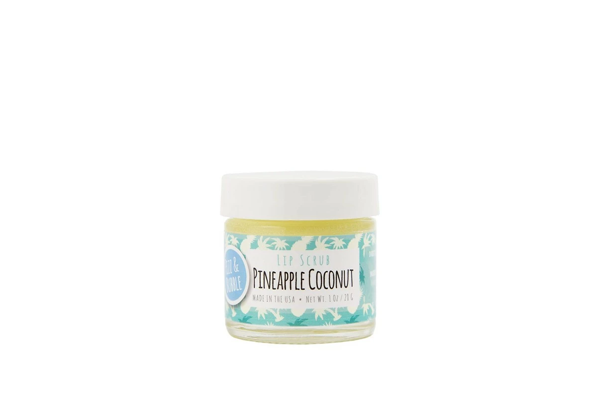 Fizz & Bubble Lip Scrub, Pineapple Coconut, 1 Oz (28 G) 3 Fizz & Bubble Lip Scrub, Pineapple Coconut, 1 Oz (28 G)