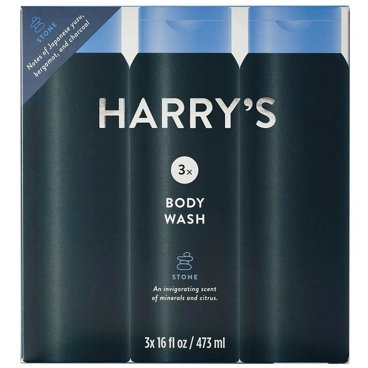 Harry's Store Harry’s Men’s Body Wash, Stone Scent, 16 Fluid Ounce (Pack Of 3) 3 Harry's Store Harry’s Men’s Body Wash, Stone Scent, 16 Fluid Ounce (Pack Of 3)