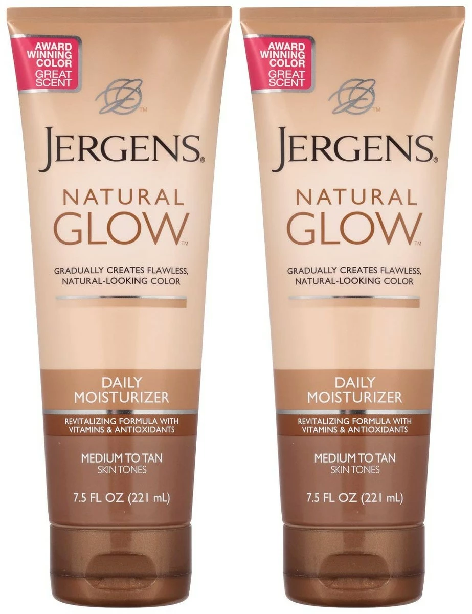 Jergens Store Jergens Natural Glow Revitalizing Daily Moisturizer, Medium/Tan Skin Tone 7.5 Fl Oz (221 Ml) Package Of 2 3 Jergens Store Jergens Natural Glow Revitalizing Daily Moisturizer, Medium/Tan Skin Tone 7.5 Fl Oz (221 Ml) Package Of 2