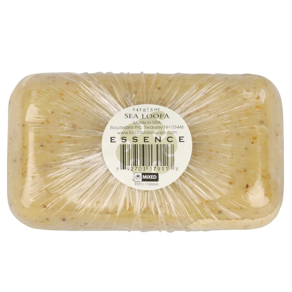 Baudelaire Exfoliating Soap, Sea Loofa Bath Soap & Body Soap, Natural Soap, Triple Milled With 100% Natural Fragrance, 2% Seaweed And Sustainable Palm Oil - 5 Oz (COMES IN 6 PIECE BOX!) 5 Baudelaire Exfoliating Soap, Sea Loofa Bath Soap & Body Soap, Natural Soap, Triple Milled With 100% Natural Fragrance, 2% Seaweed And Sustainable Palm Oil - 5 Oz (COMES IN 6 PIECE BOX!) - Image 3