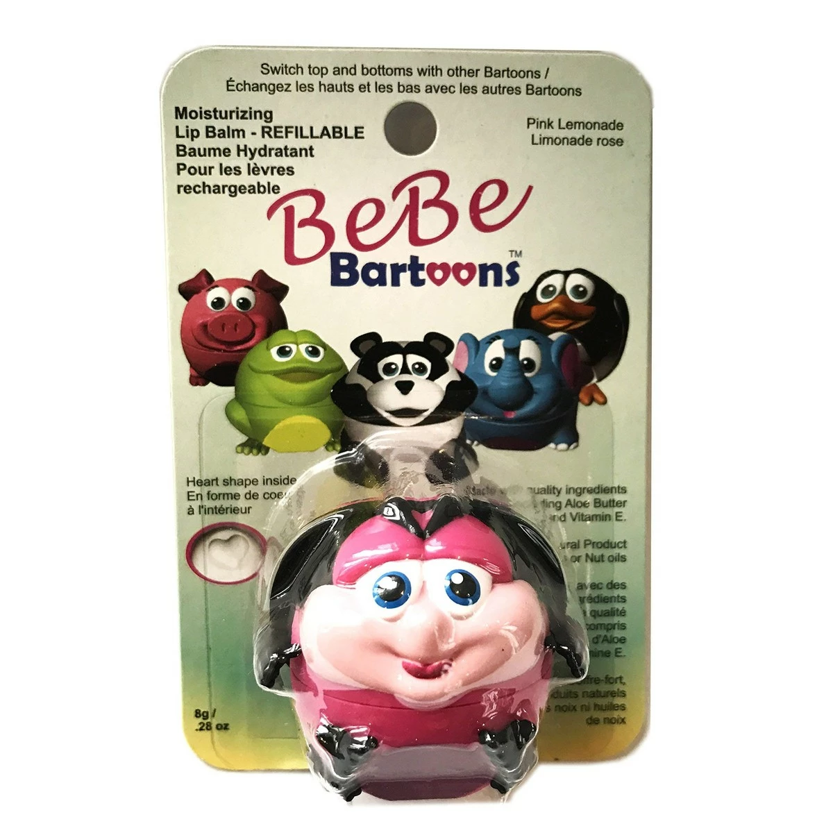 BeBe Bartoons Elephant & Ladybug Lip Balm 8 BeBe Bartoons Elephant & Ladybug Lip Balm - Image 6