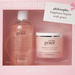 Philosophy You're Amazing Gift Set - 2 Piece Set Amazing Grace 8oz Shampoo, Bath & Shower Gel And 4oz Amazing Grace Whipped Body Creme, 12 Oz 7 Philosophy You're Amazing Gift Set - 2 Piece Set Amazing Grace 8oz Shampoo, Bath & Shower Gel And 4oz Amazing Grace Whipped Body Creme, 12 Oz -Moisturizers Sales xp4afqdpxa52cgkoh4xna9oyz4a2