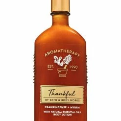 Bath And Body Works Aromatherapy Thankful Frankincense + Myrrh Body Lotion, 6.5 Fl Oz