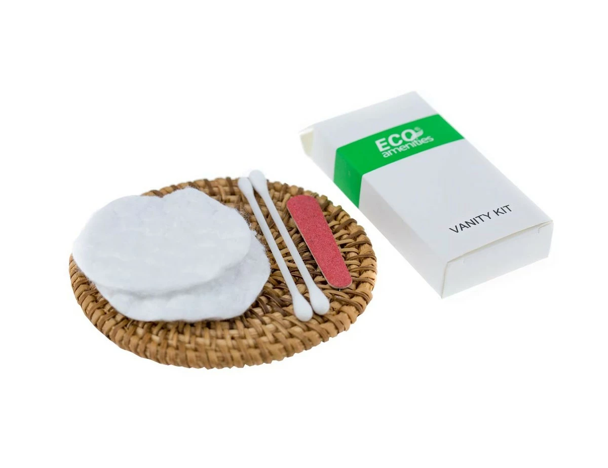 ECO Amenities Hotel Vanity Set, Individually Wrapped Paper Box, 100 Sets Per Case 3 ECO Amenities Hotel Vanity Set, Individually Wrapped Paper Box, 100 Sets Per Case