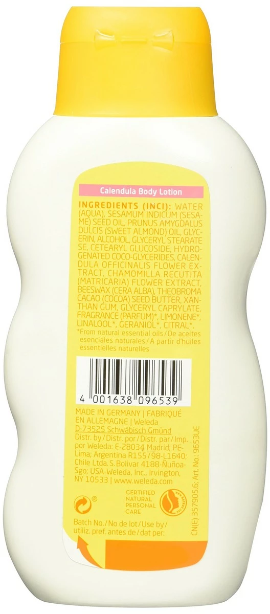 Weleda Baby Body Lotion, Calendula, 6.8 Fl. Oz. 4 Weleda Baby Body Lotion, Calendula, 6.8 Fl. Oz. - Image 2