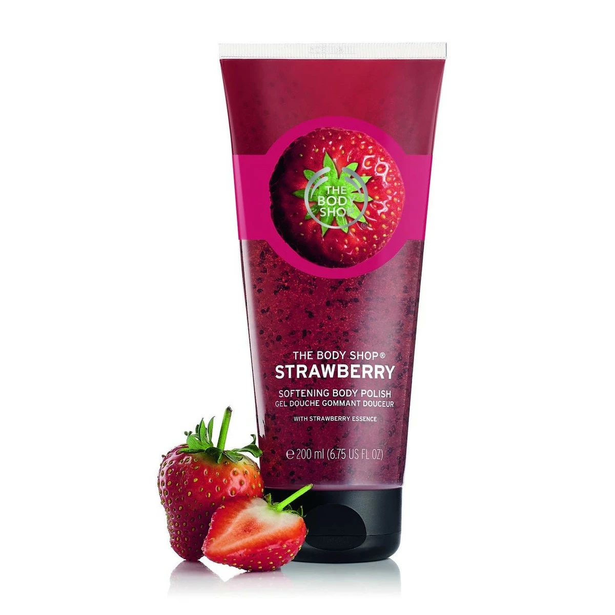 The Body Shop Strawberry Body Scrub Polish - 200ml 3 The Body Shop Strawberry Body Scrub Polish - 200ml