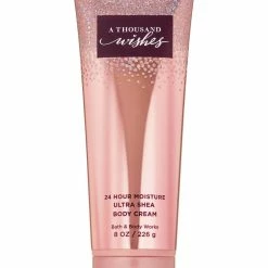 Bath And Body Works A Thousand Wishes Ultra Shea Body Cream 24 Hr Moisture 2109 Edition 8 Oz / 226 G