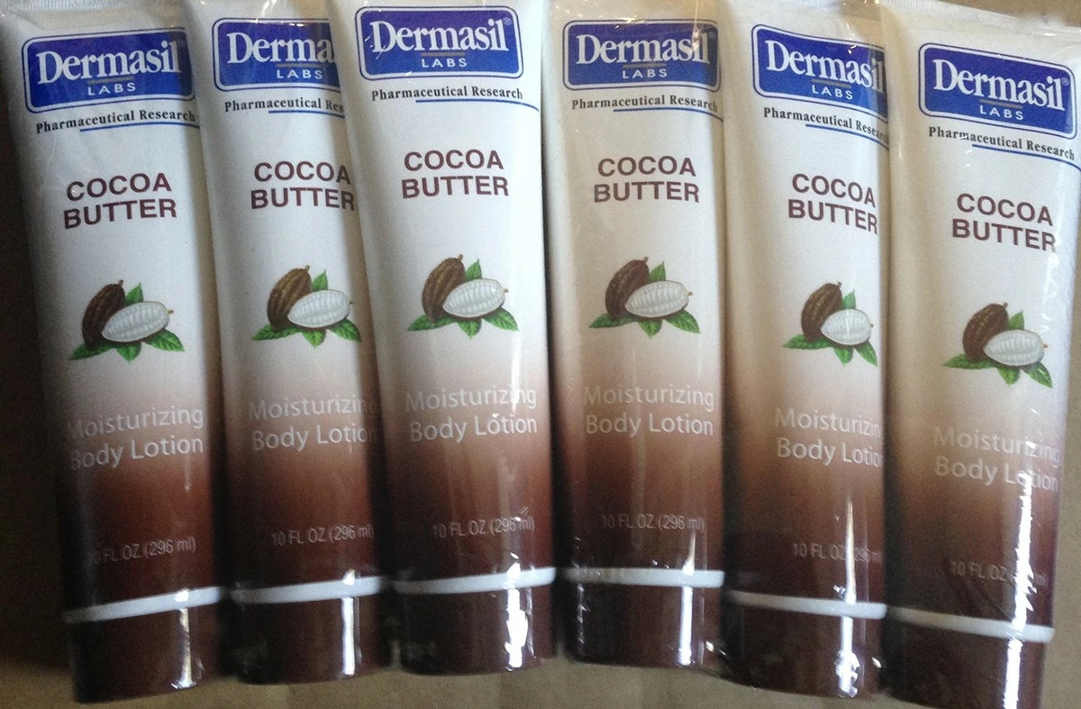 Dermasil COCOA BUTTER Moisturizing Body Lotion 10 Fl Oz (pack Of 6) 3 Dermasil COCOA BUTTER Moisturizing Body Lotion 10 Fl Oz (pack Of 6)