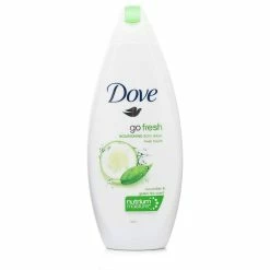 Dove Store Dove Go Fresh Cool Moisture Fresh Touch Body Wash, Cucumber And Green Tea, 16.9 Oz / 500 Ml (Pack Of 4) International Version