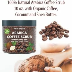 First Botany Cosmeceuticals Store 100% Natural Arabica Coffee Scrub With Organic Coffee, Coconut And Shea Butter - Best Acne, Anti Cellulite And Stretch Mark Treatment, Spider Vein Therapy For Varicose Veins & Eczema 10 Oz -Moisturizers Sales yfw729xivzfzua7vvhkcih7gtgm0
