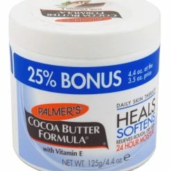 Palmers Cocoa Butter Jar With Vitamin E 4.4 Ounce Bonus (Pack Of 2)